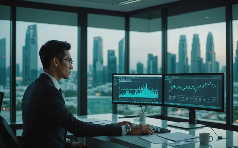 Treasury team monitoring cross-chain liquidity positions and rebalancing schedules